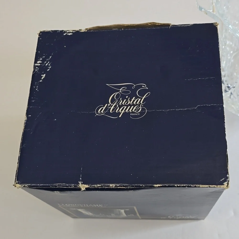 Vintage Longchamp Cristal d' Arques France Champagne Ice Bucket